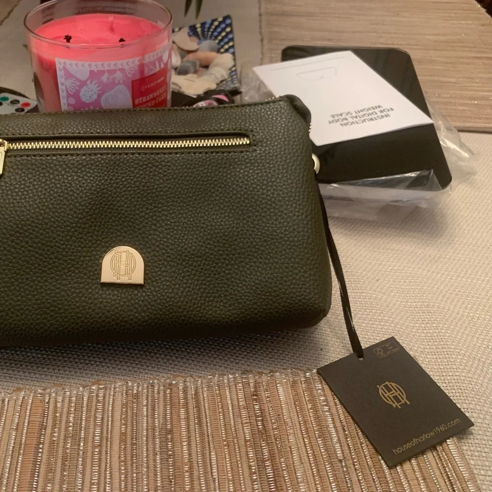 NWT House of Harlow‎ Green crossbody